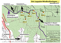 Lage Windpark Schwarzenbach